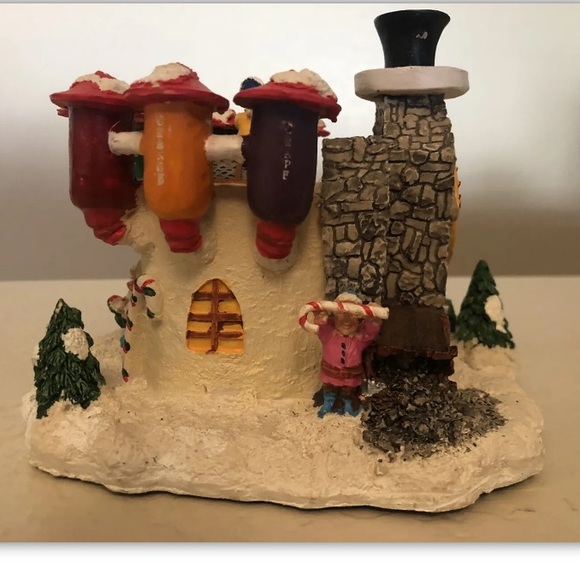 SANTA’S TOWN AT THE NORTH POLE 1995 CANDY COOKERY ST06 ORIGINAL STICKER - Picture 7 of 7